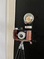 Vintage camera lamp, Ophalen of Verzenden, Zo goed als nieuw, Metaal, 100 tot 150 cm