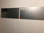 2x IKEA Magneetbord Zilvergrijs - Praktisch & Stijlvol, Ophalen, Gebruikt, Magneetbord