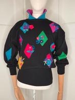 Vintage Escada by Margaretha Ley Trui - S - Designer HighEnd, Zwart, Escada, Ophalen of Verzenden, Zo goed als nieuw