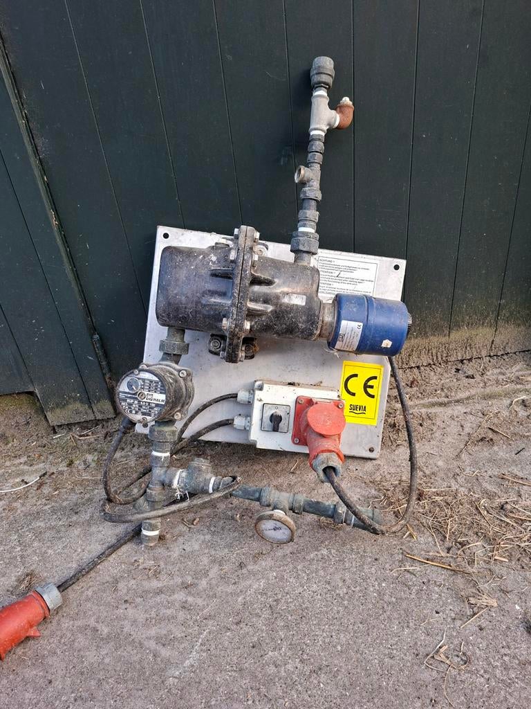 Rondpomp Suevia 300, 3000W-400V, Ophalen, Gebruikt