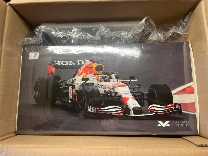 1:18 RB16b Turkije 2021 Arigato Honda, Hobby en Vrije tijd, Modelauto's | 1:18, Nieuw, Auto, Overige merken, Ophalen of Verzenden