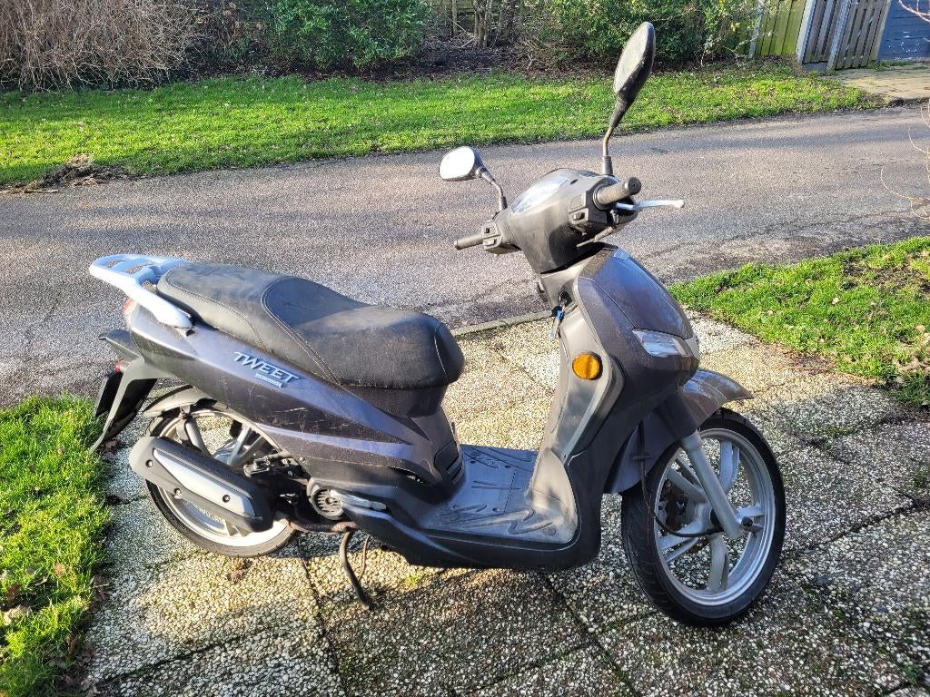 Te koop een snorscooter, Ophalen, Gebruikt, Benzine, Peugeot