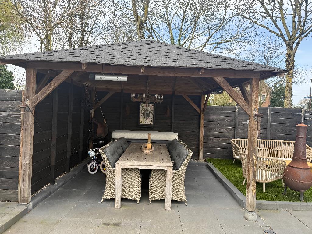 Houten Prieel (overkapping), Tuin en Terras, Overkappingen, Ophalen, Gebruikt, Veranda