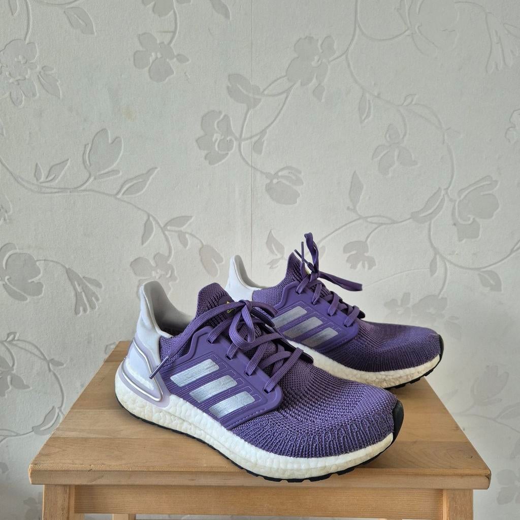 Adidas Ultraboost 20 Primeblue hardloopschoenen maat 38.5, Adidas, Gebruikt, Hardloopschoenen, Ophalen of Verzenden