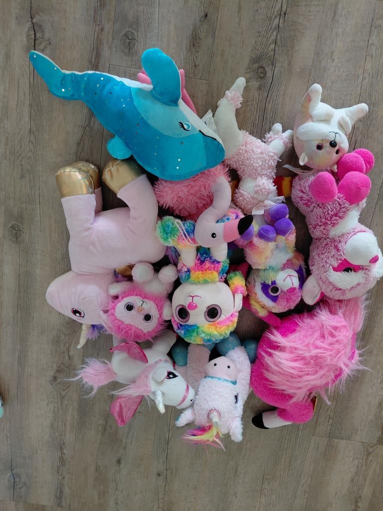 Zak vol knuffels, Ophalen of Verzenden, Zo goed als nieuw, Overige typen