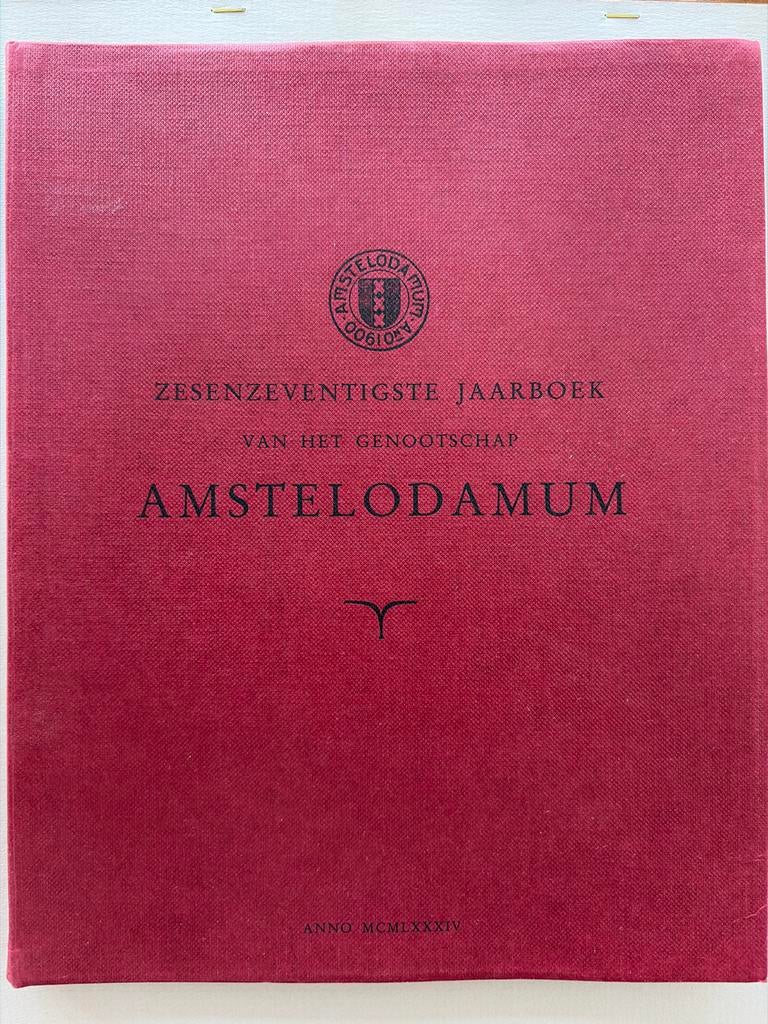 Zesenzeventigste Jaarboek Amstelodamum, Ophalen of Verzenden, Gelezen