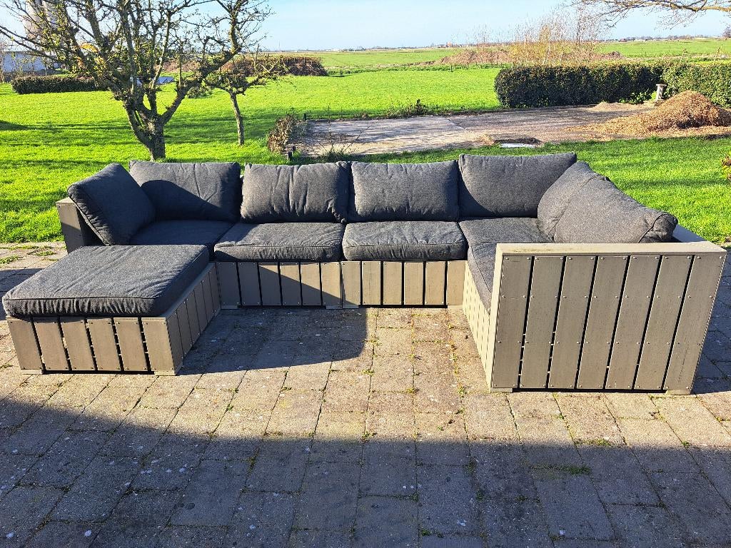 lounge set, Tuin en Terras, Ophalen, Kunststof, 6 zitplaatsen, Loungeset