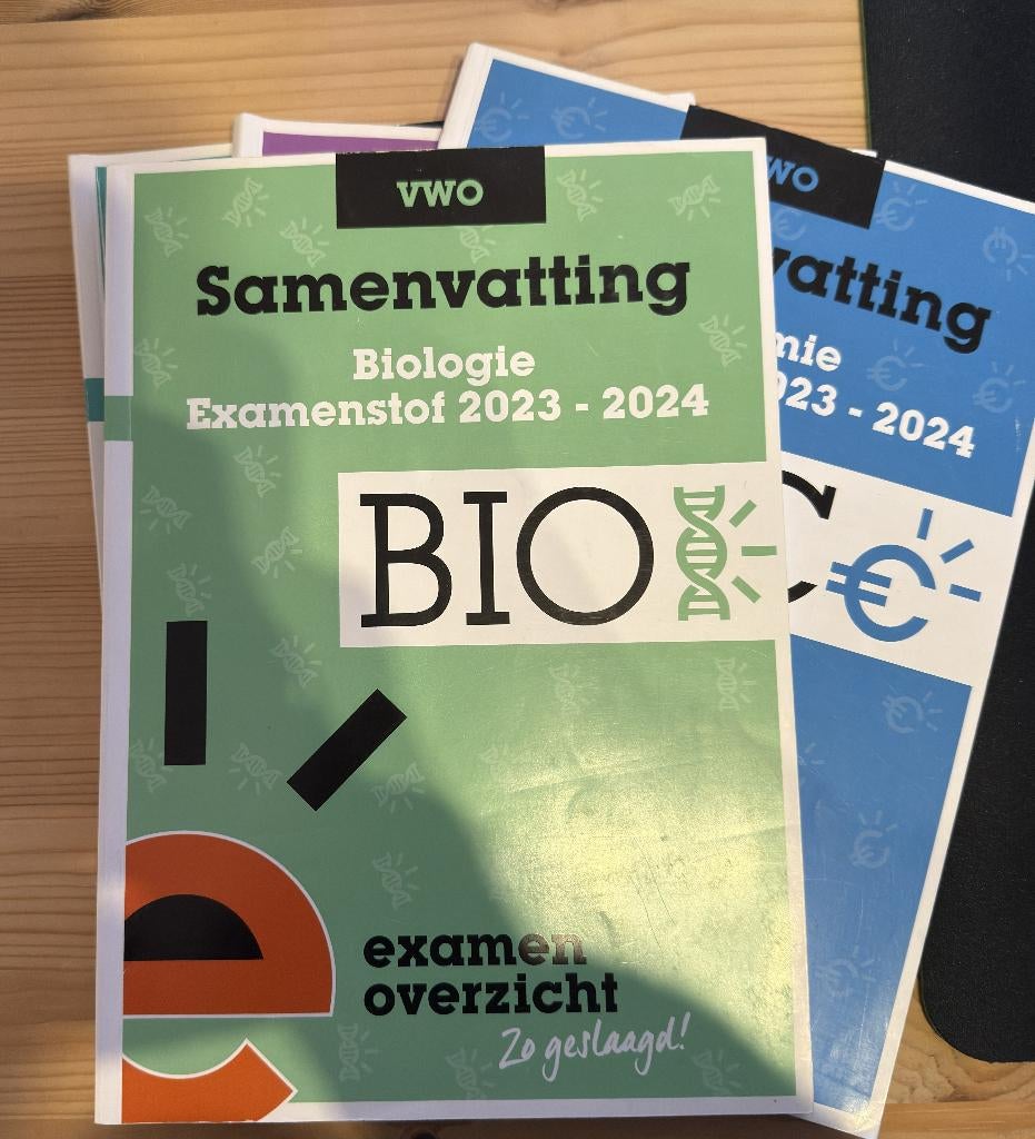 Samenvatting Examenstof Biologie Examenbundel, VWO, Biologie, Ophalen of Verzenden, ExamenOverzicht