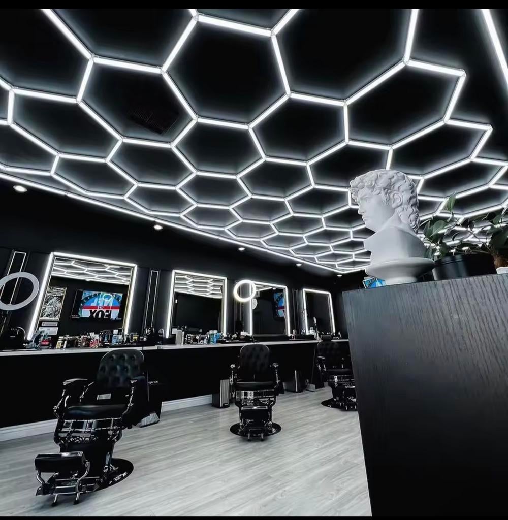 Hexagon plafond verlichting – 8 Hexagon, Ophalen of Verzenden, Nieuw