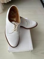 AvanG Mooie Lederen Vintage Schoenen, Wit, Overige typen, Ophalen of Verzenden, Zo goed als nieuw