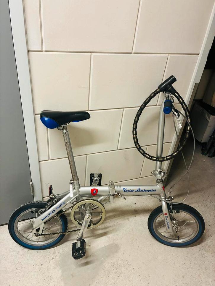 Zeldzame Lamborghini vouwfiets - Collectors item, Fietsen en Brommers, Fietsen | Vouwfietsen, Gebruikt, Heren, Overige merken