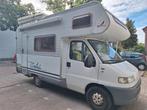 Fiat Dethleff Globetrotter met weinig KM, Caravans en Kamperen, Campers, Fiat, Particulier, Dethleffs, 5 tot 6 meter