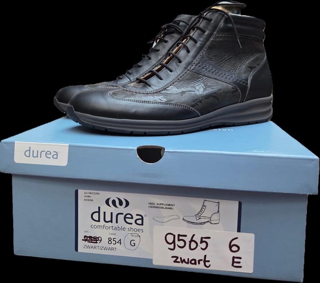 Durea zwarte schoenen maat 39 (6), Kleding | Dames, Schoenen, Durea, Zwart, Overige typen, Nieuw