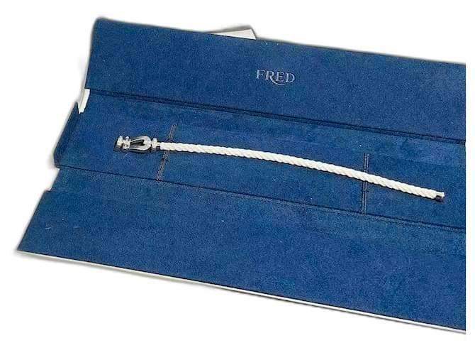 Splinternieuwe FRED Force 10 Bracelet (Kleur: WİT, etc.), Sieraden, Tassen en Uiterlijk, Armbanden, Nieuw, Staal, Wit, Met edelsteen