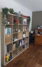 IKEA KALLAX 5x5 Open Kast Eikeneffect, Ophalen, Met plank(en), Gebruikt, Modern, Scandinavisch