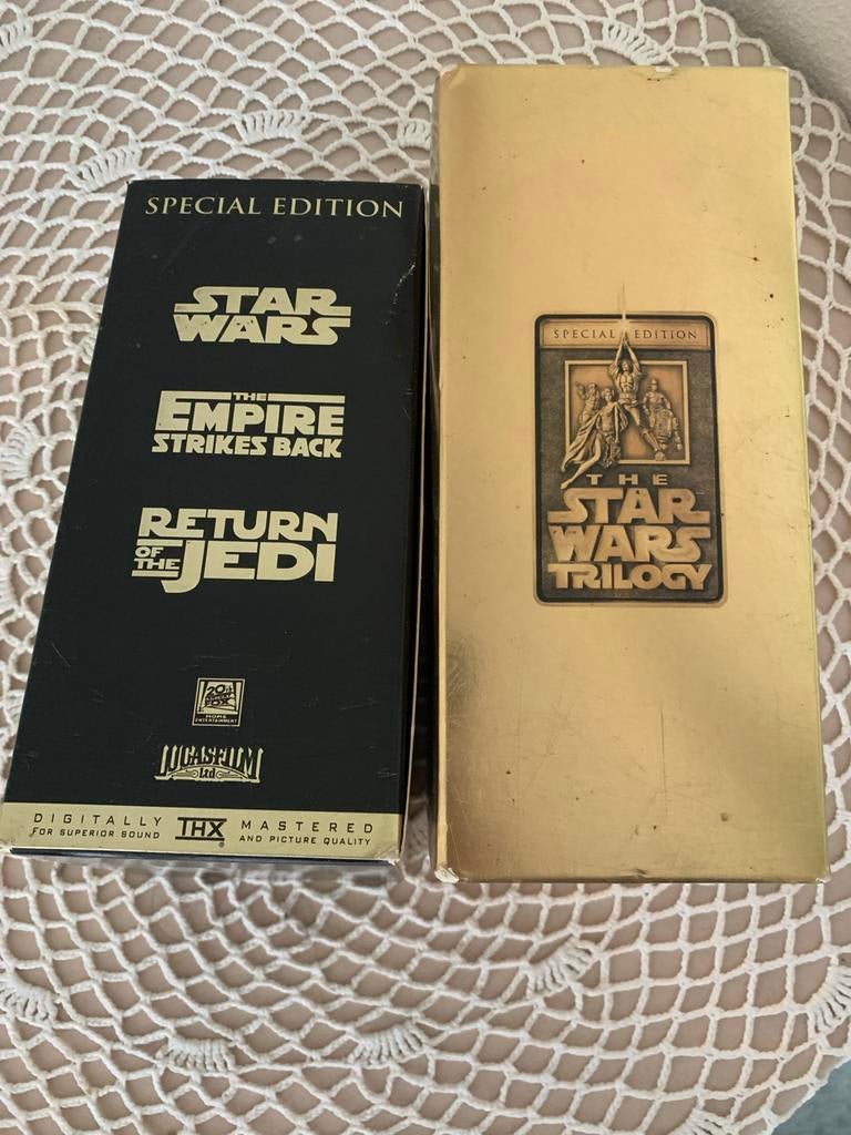 Star Wars Trilogie VHS - Special Edition (Originele Eerste D, Vanaf 12 jaar, Ophalen of Verzenden, Gebruikt, Science Fiction en Fantasy