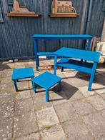 Lichtgewicht camping set - tafel en krukjes, Ophalen