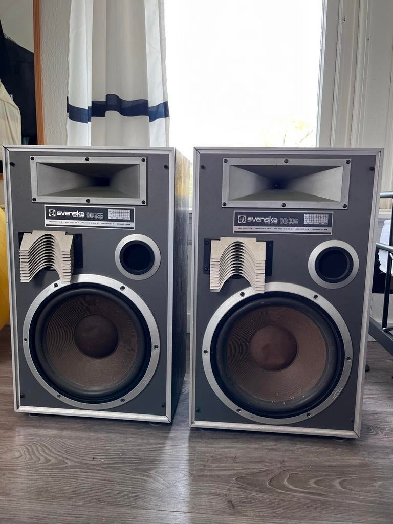 Svenska DD335 Disco Driver 170W Speakers (Set van 2), Gebruikt, 120 watt of meer, Front, Rear of Stereo speakers, Ophalen