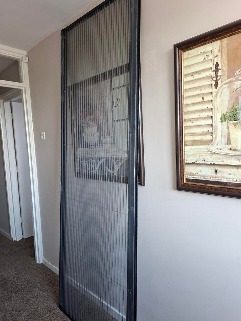 Plissé Hordeur - Nieuw  -, Ophalen, Zo goed als nieuw, Hordeur, 200 tot 215 cm