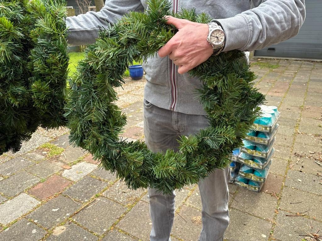Kerstkrans (4st.), Huis en Inrichting, Ophalen of Verzenden, Zo goed als nieuw