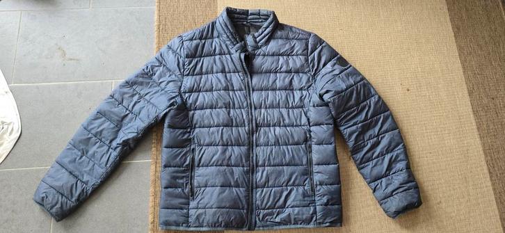 RQRD Trend blauwe tussenjas, Kleding | Heren, Jassen | Winter, Zo goed als nieuw, Blauw, Ophalen of Verzenden