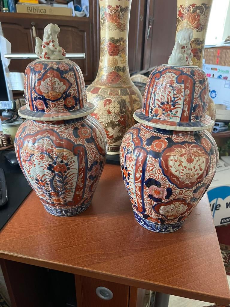 Japanse Imari porselein pot, Antiek en Kunst, Ophalen of Verzenden