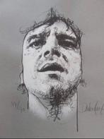 Ramses shaffy by Donkersloot met lijst, Antiek en Kunst, Kunst | Schilderijen | Modern, Ophalen