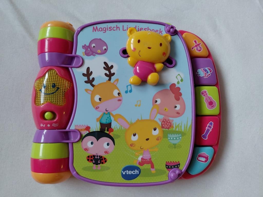 Mooi en leerzaam VTech Magisch liedjesboek, Kinderen en Baby's, Speelgoed | Vtech, Ophalen, Zo goed als nieuw, 6 maanden tot 2 jaar