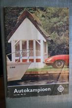 Autokampioen 1968, Ophalen, Zo goed als nieuw, ANWB, Algemeen