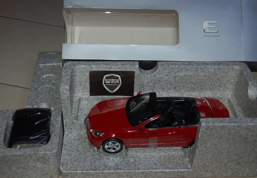1:18 MERCEDES E KLASSE CABRIOLET rood Kyosho dealer NEW WRH, Hobby en Vrije tijd, Modelauto's | 1:18, Verzenden, Nieuw, Auto, Kyosho