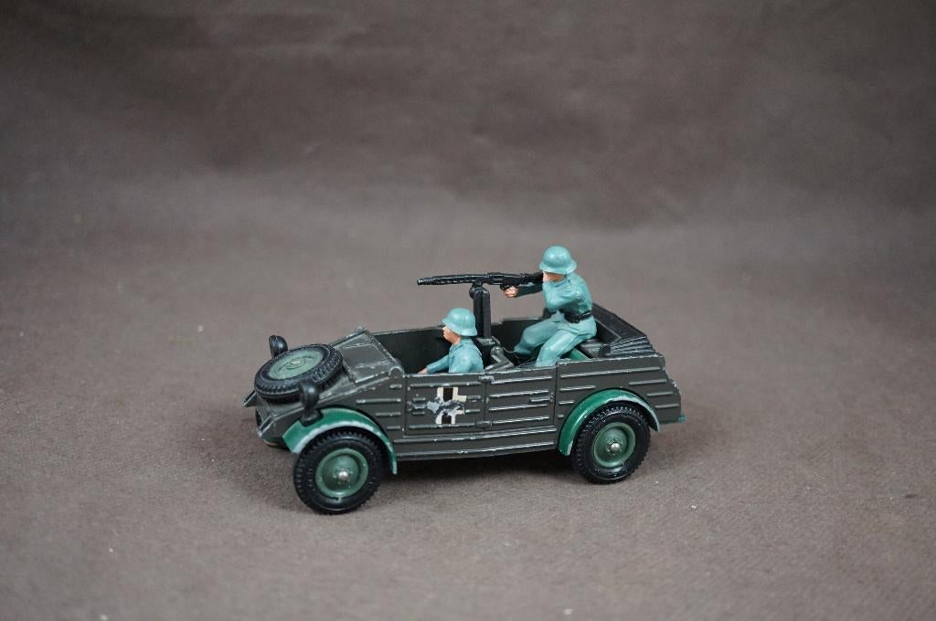 Britains Duitse Kubelwagen - 1/32 - TOP vintage, Ophalen of Verzenden, Gebruikt, Auto, Britains