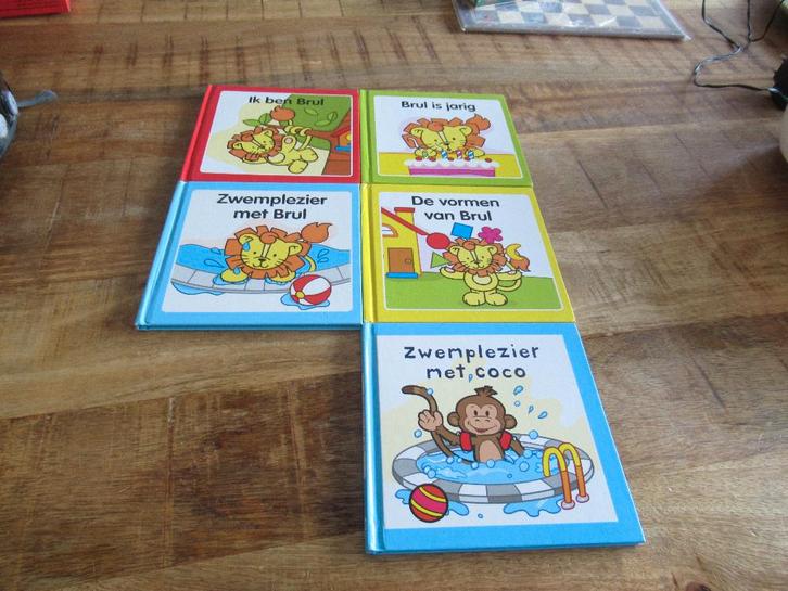5 mooie kinder boekjes boekje boek van Brul Coco. Hardcover, Boeken, Kinderboeken | Baby's en Peuters, Zo goed als nieuw, Ophalen of Verzenden