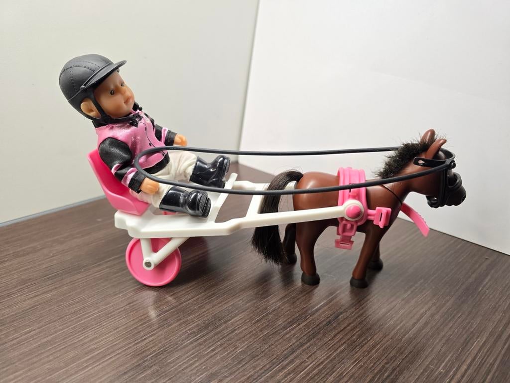 Mini Baby Born vintage ruiter met paard en kar, Kinderen en Baby's, Speelgoed | Poppen, Ophalen of Verzenden, Zo goed als nieuw