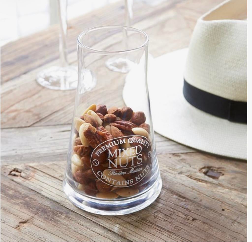 ZGAN 2 decanter mixed nuts van Rivièra Maison, Ophalen of Verzenden, Zo goed als nieuw