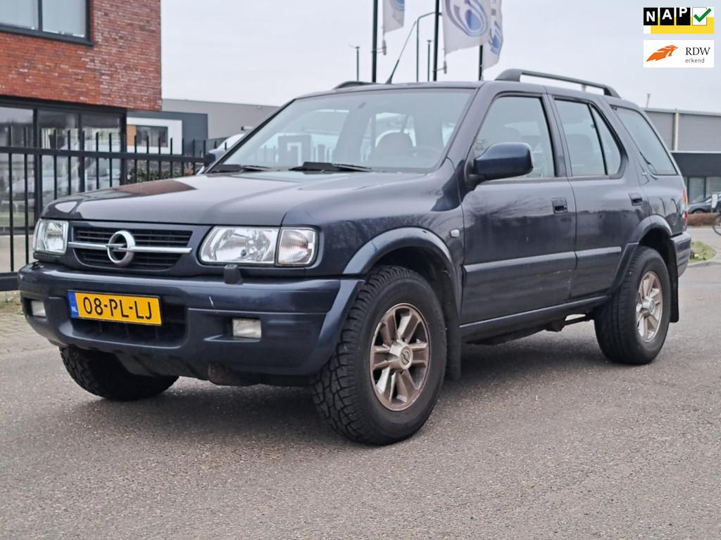 Opel Frontera 2.2i Barbour Export, Auto's, Opel, 136 pk, Gebruikt, 1699 kg, Blauw