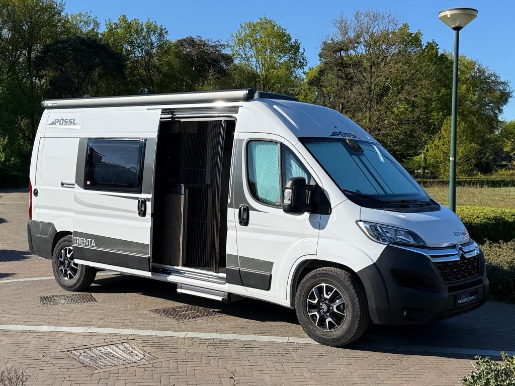 Blikvanger!-Trenta 600R-1e Eig-2024Zeer compleet-Nieuwstaat!, Caravans en Kamperen, Campers, Buscamper of Camperbus, Pössl, Tot en met 2