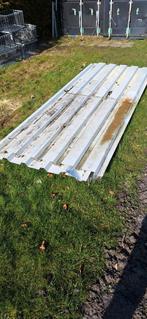 Gebruikte metalen golfplaat, Doe-het-zelf en Verbouw, Dakpannen en Dakbedekking, Ophalen, Gebruikt, Minder dan 5 m², Golfplaat