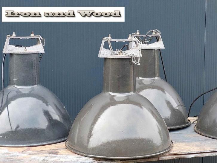 Oude MAZDA vintage emialee Franse lamp afm: H40 D28, Huis en Inrichting, Lampen | Hanglampen, Gebruikt, Minder dan 50 cm, Metaal