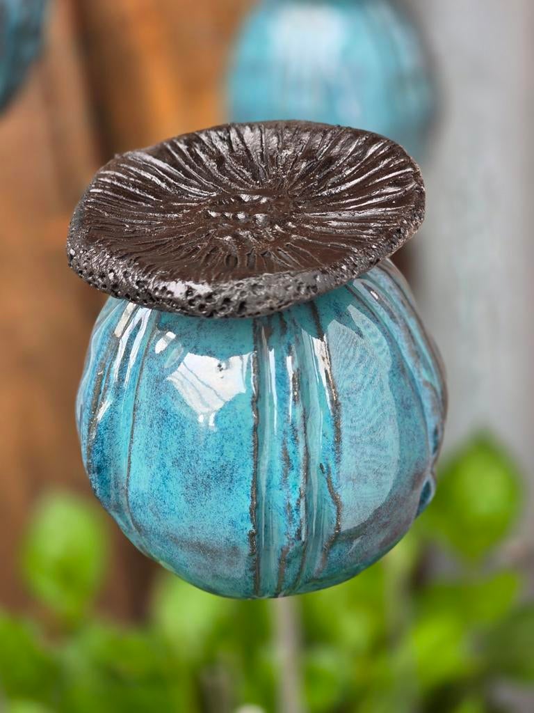 3 grote papaverbolen keramiek, Ophalen