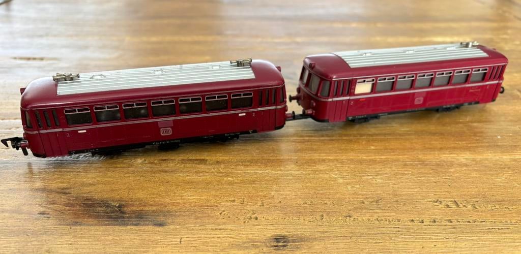Railbus Fleischmann, Hobby en Vrije tijd, Gelijkstroom, Verzenden, Fleischmann, Gebruikt