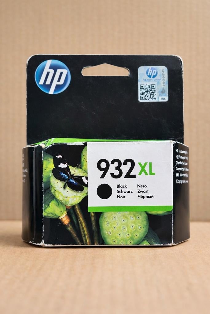 HP 932XL zwarte inkt cartridge, Computers en Software, Printerbenodigdheden, Nieuw, Ophalen of Verzenden