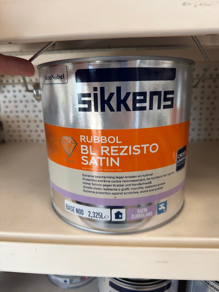 Sikkens Rubbol BL Rezisto Satin - 2,5L donkere kleuren, Ophalen of Verzenden, Nieuw