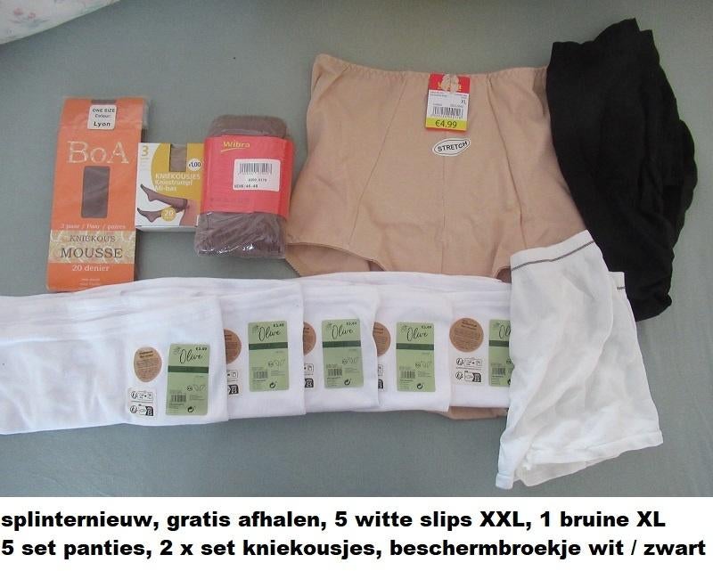 gratis afhalen, splinternieuw dames ondergoed & panties, Kleding | Dames, Ondergoed en Lingerie, Ophalen, Wit, Slip