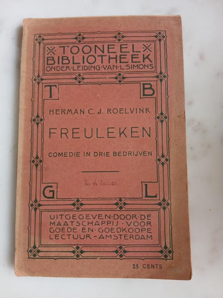 Freuleken - Herman C. J. Roelvink, Ophalen of Verzenden