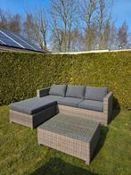 Garden impression tuinset loungebank+afdekzeil bez. mogelijk, Tuin en Terras, Tuinsets en Loungesets, Ophalen of Verzenden, Zo goed als nieuw