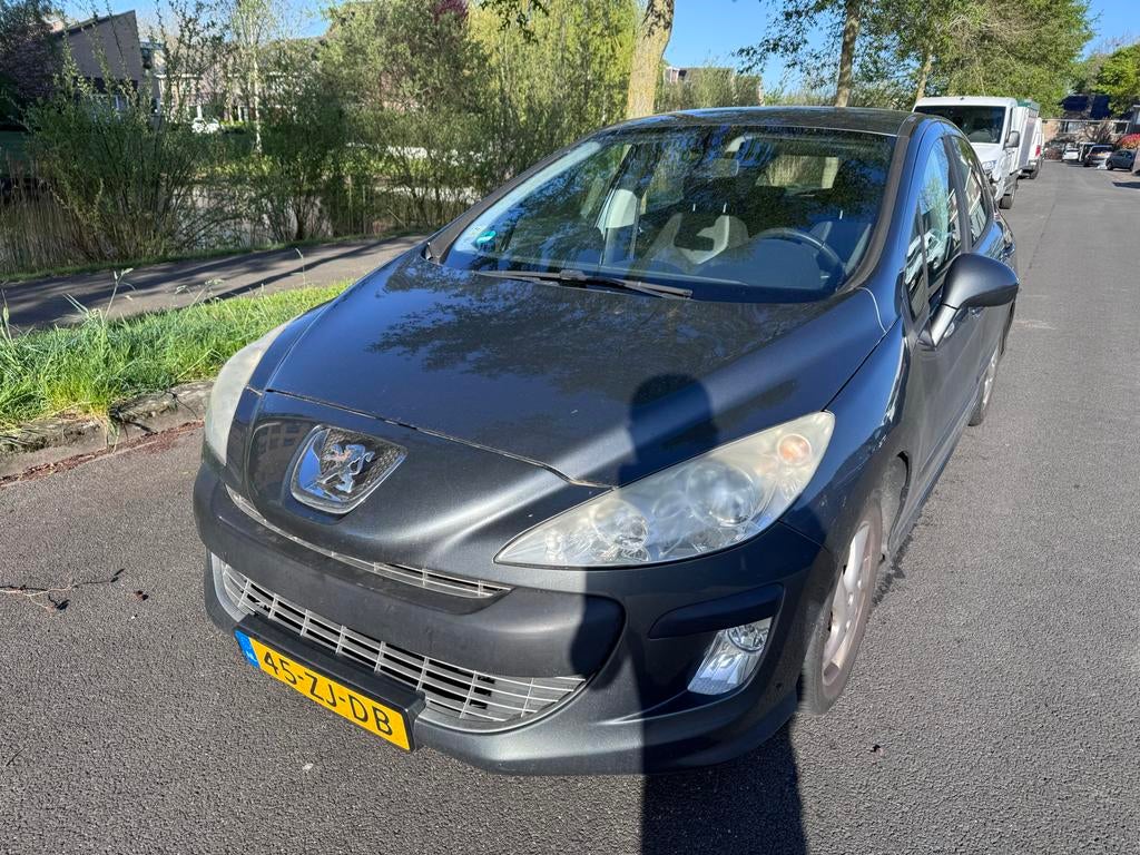 Peugeot 308 1.6 VTI 16V 5-DRS 2008 Grijs loop/sloop, Auto's, Voorwielaandrijving, 15 km/l, 680 kg, 4 cilinders