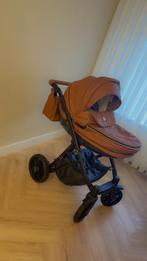 Luxe 2-in-1 Kinderwagen Cognac/Bruin - Compleet, Overige merken, Gebruikt, Ophalen of Verzenden, Combiwagen