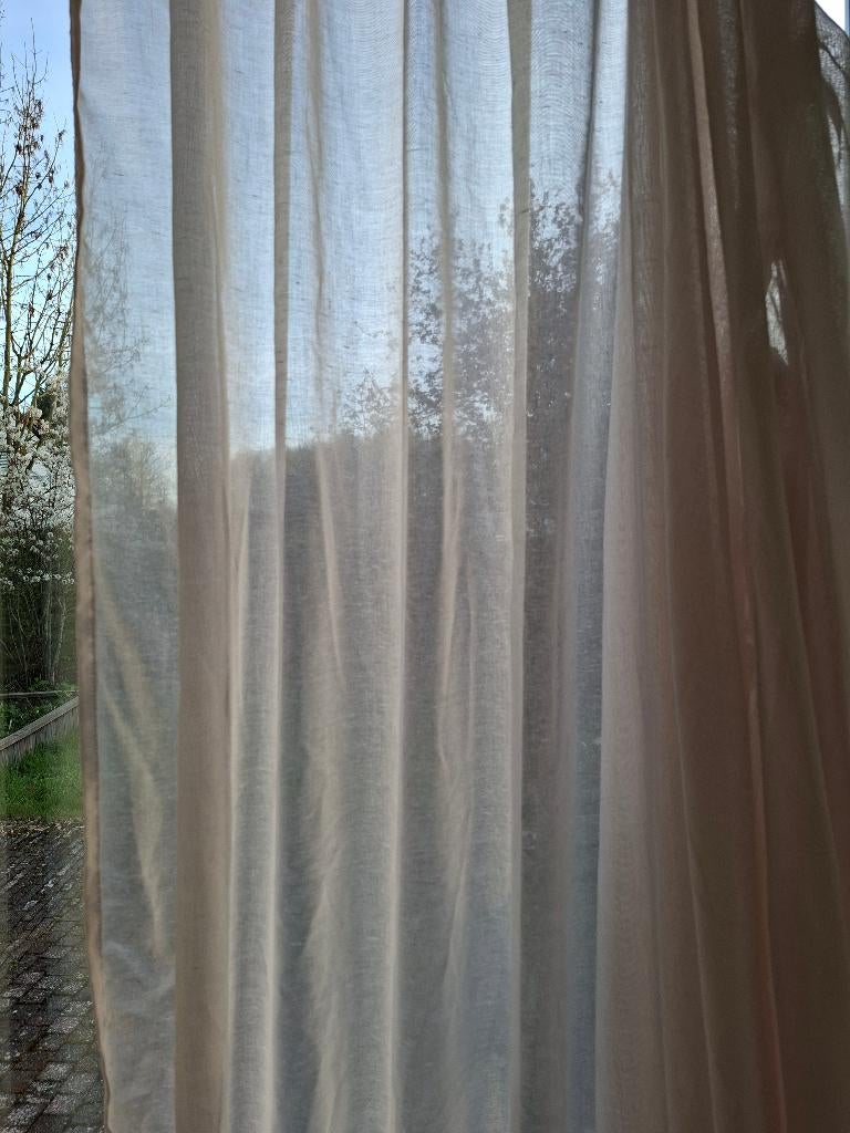 In between gordijn / dichte vitrage, Gebruikt, 200 cm of meer, Ophalen of Verzenden, 200 cm of meer