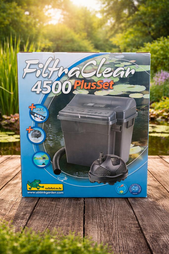 Ubbink FiltraClear 4500 PlusSet Vijverfilter met Pomp, Tuin en Terras, Vijvers, Ophalen of Verzenden, Nieuw