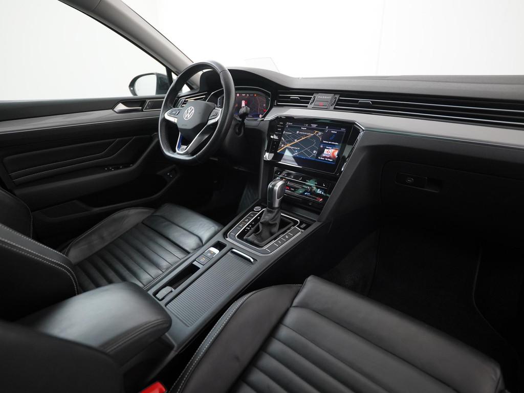 Volkswagen Passat Variant 1.4 TSI PHEV GTE | Leder | Panoram, Auto's, Volkswagen, 12 maanden, Gebruikt, Zwart, Hybride Elektrisch/Benzine